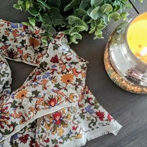 Vintage Oscar de la Renta Silk Scarf